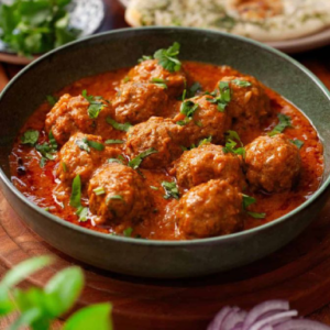 Mutton Keema Kofta Curry